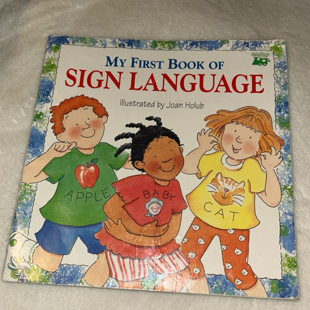 !*KIDS BOOKS 4/$10*! Kids First Book Of Sign Language, Paperback, 1996